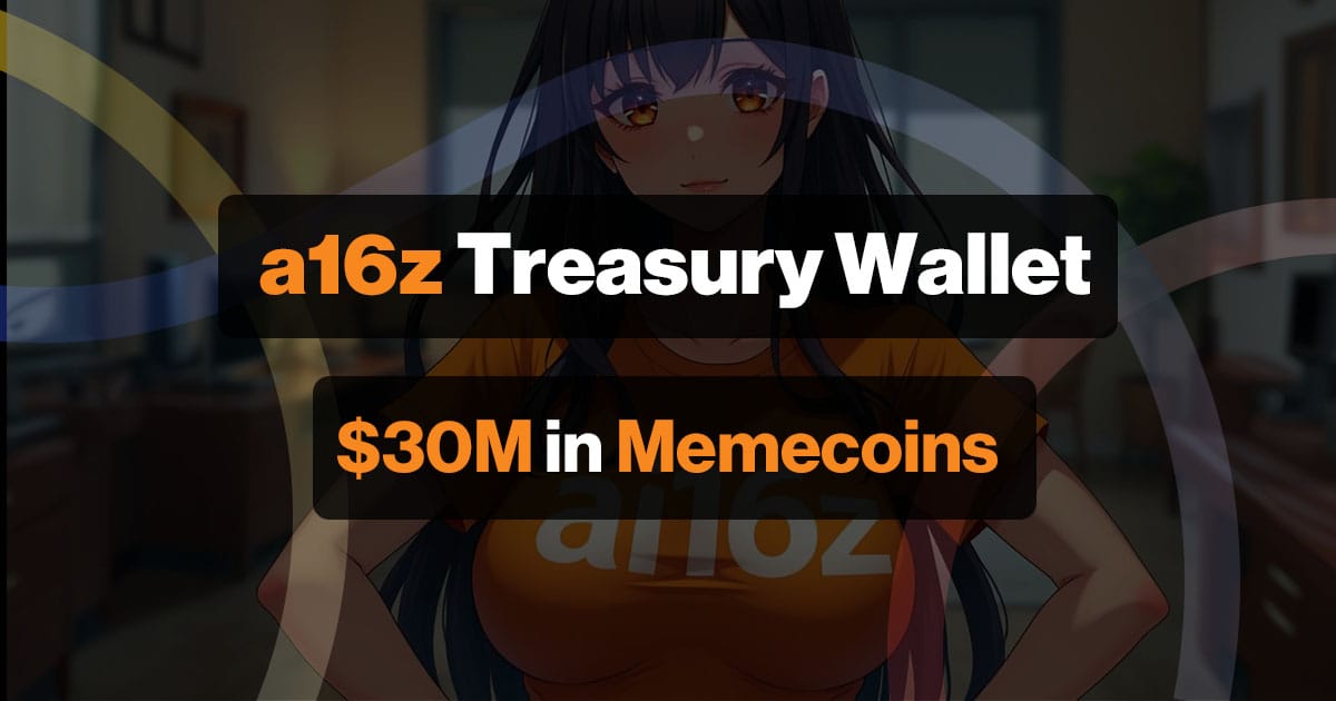 A16z Treasury Wallet